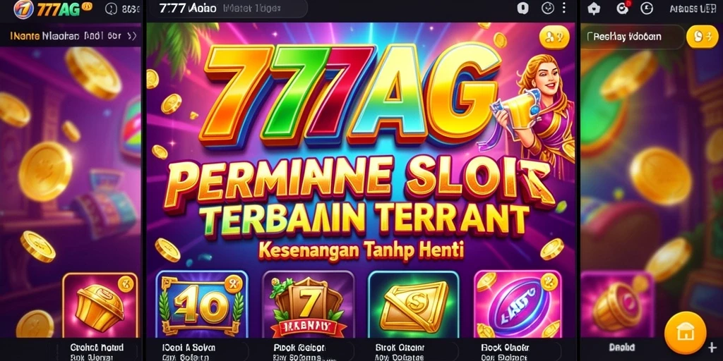 Tampilan menarik dari gameplay di Slot 777AG.