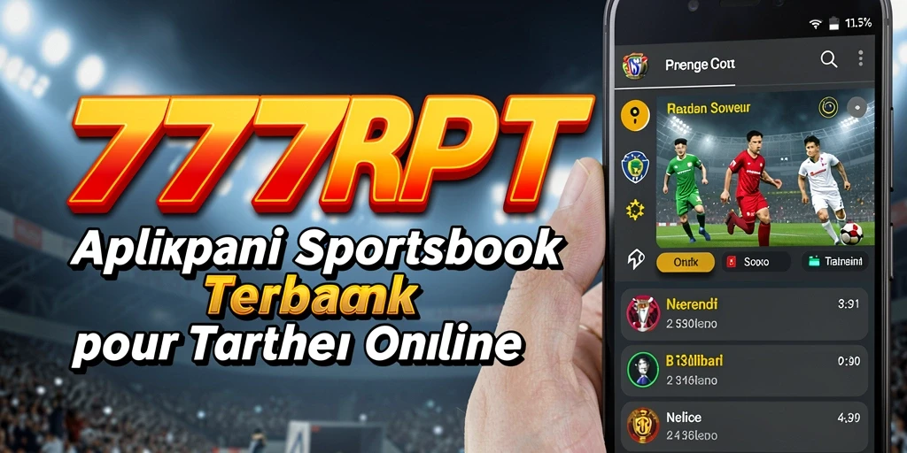 Tampilan antarmuka 777RT yang menarik untuk taruhan olahraga.