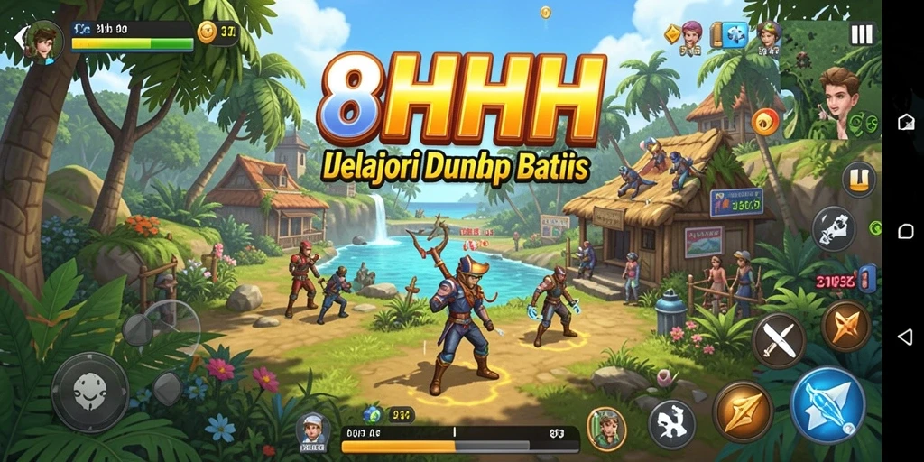 Gameplay menarik dari 8HHH yang menampilkan eksplorasi dunia Open World.