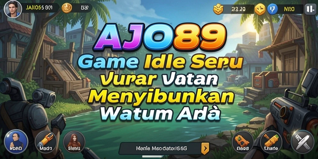 Tampilan menarik dari gameplay AJO89 yang penuh warna.