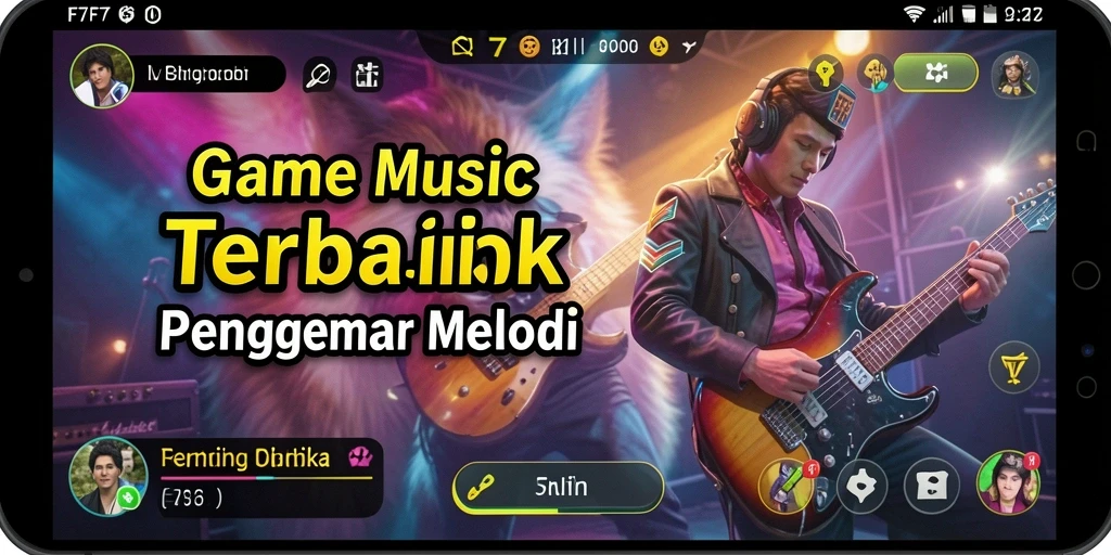 Screenshot gameplay F7F7 yang penuh warna dan interaktif.