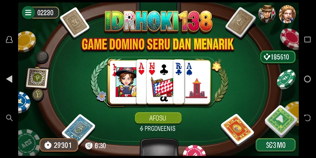 Tampilan menarik dari gameplay seru di IDRHOKI138.