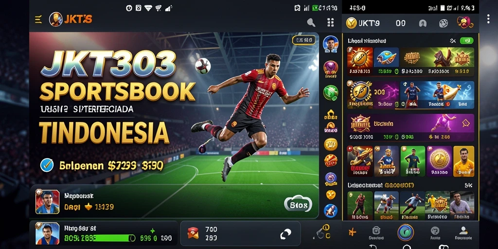 Tampilan screenshot gameplay <strong>JKT303</strong> yang menarik dan intuitif untuk taruhan olahraga.