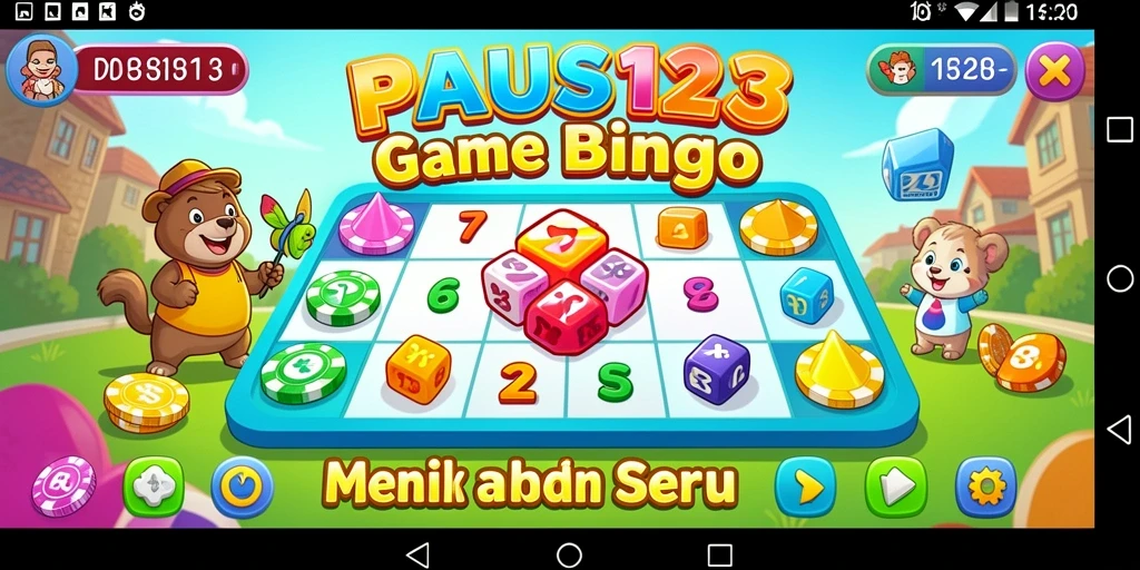 Tampilan menarik gameplay Bingo dari PAUS123.