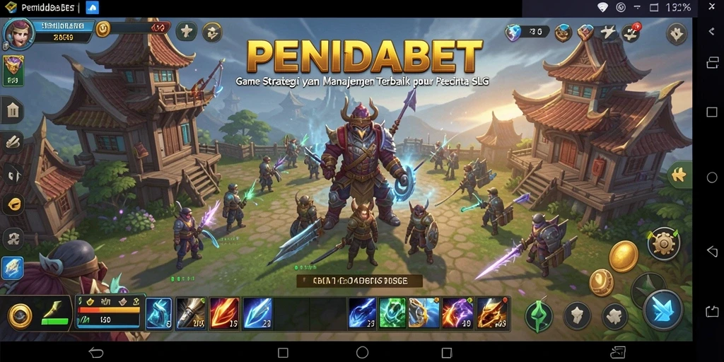 Tampilan gameplay menarik dari PENIDABET dengan elemen strategi.
