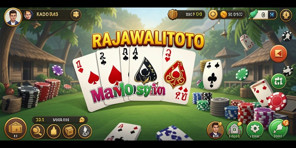 Tampilan gameplay seru dalam RAJAWALITOTO dengan berbagai mode permainan.