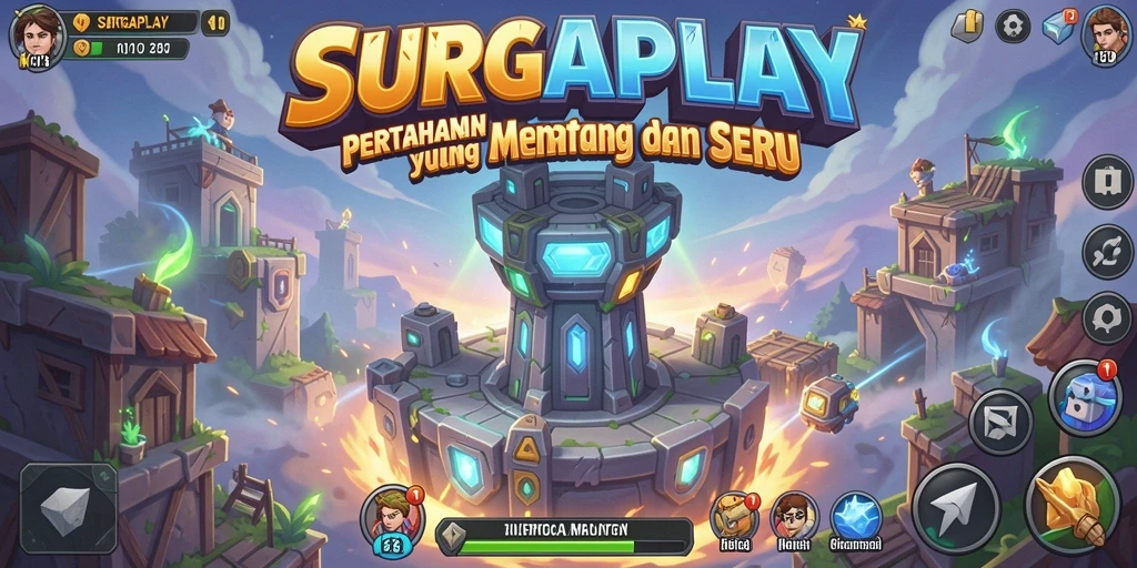 Gameplay seru Tower Defense dengan menara yang beragam.