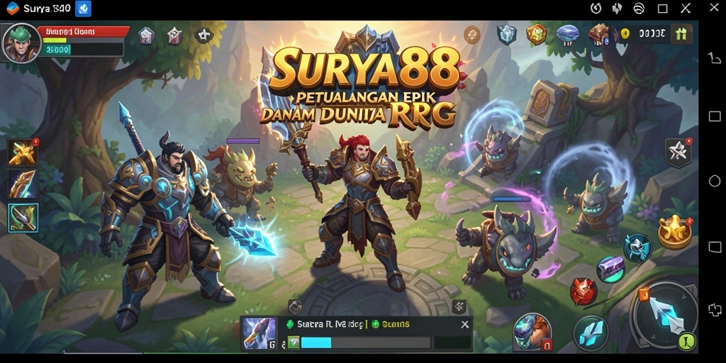 Gameplay mendebarkan di SURYA88 dengan petualangan RPG seru.