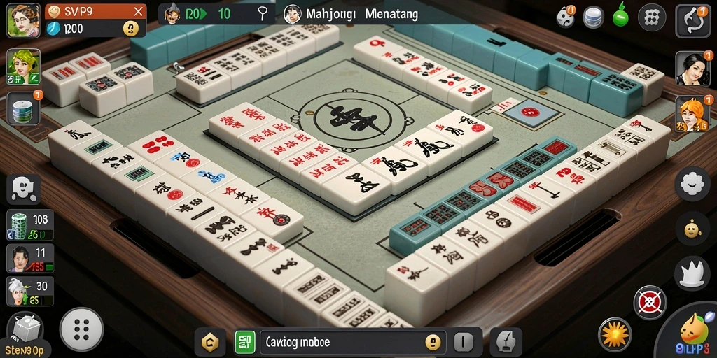 Gameplay Mahjong yang menantang dan seru di SVIP9.