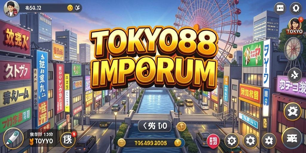 Screenshot gameplay <strong>TOKYO88</strong> yang menunjukkan keseruan membangun bisnis Tycoon.