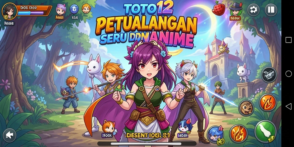 TOTO12 menampilkan gameplay Anime yang seru dan penuh aksi.